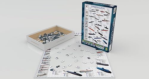 Miniatura 3 de Eurographics submarinos y U barcos Puzzle de 1000piezas