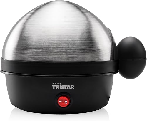 Tristar Tristar EK-3076 Eierkocher 7 Eier Edelstahl-Schwarz — Eierkocher