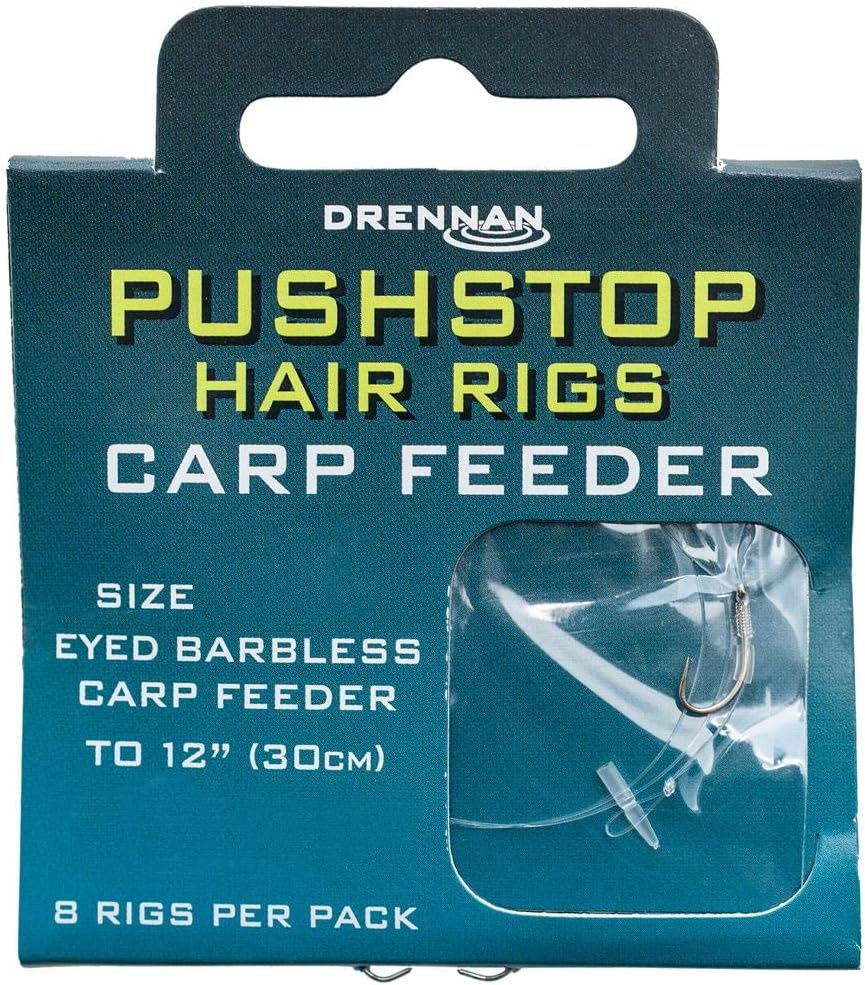 DRENNAN CARP FEEDER QUICKSTOP HAIR RIGS SIZE 16 - HNQCFD016