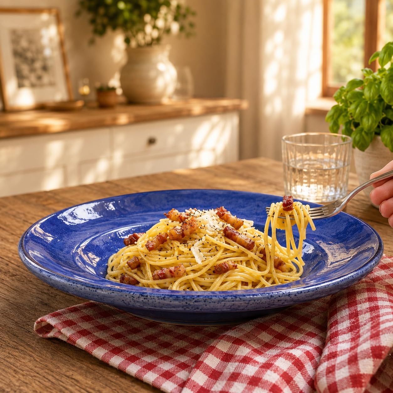 Verde Pasta Plate - Eco-Friendly & Durable -11