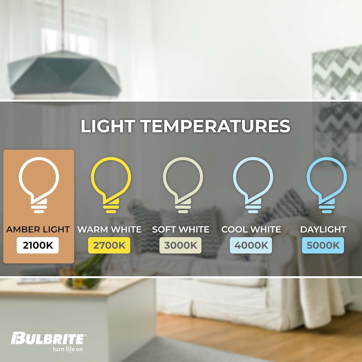 Bulbrite LED Grand Filament Nostalgic Orb Shaped Light Bulb, 60 Watt Equivalent, 2000K, Antique