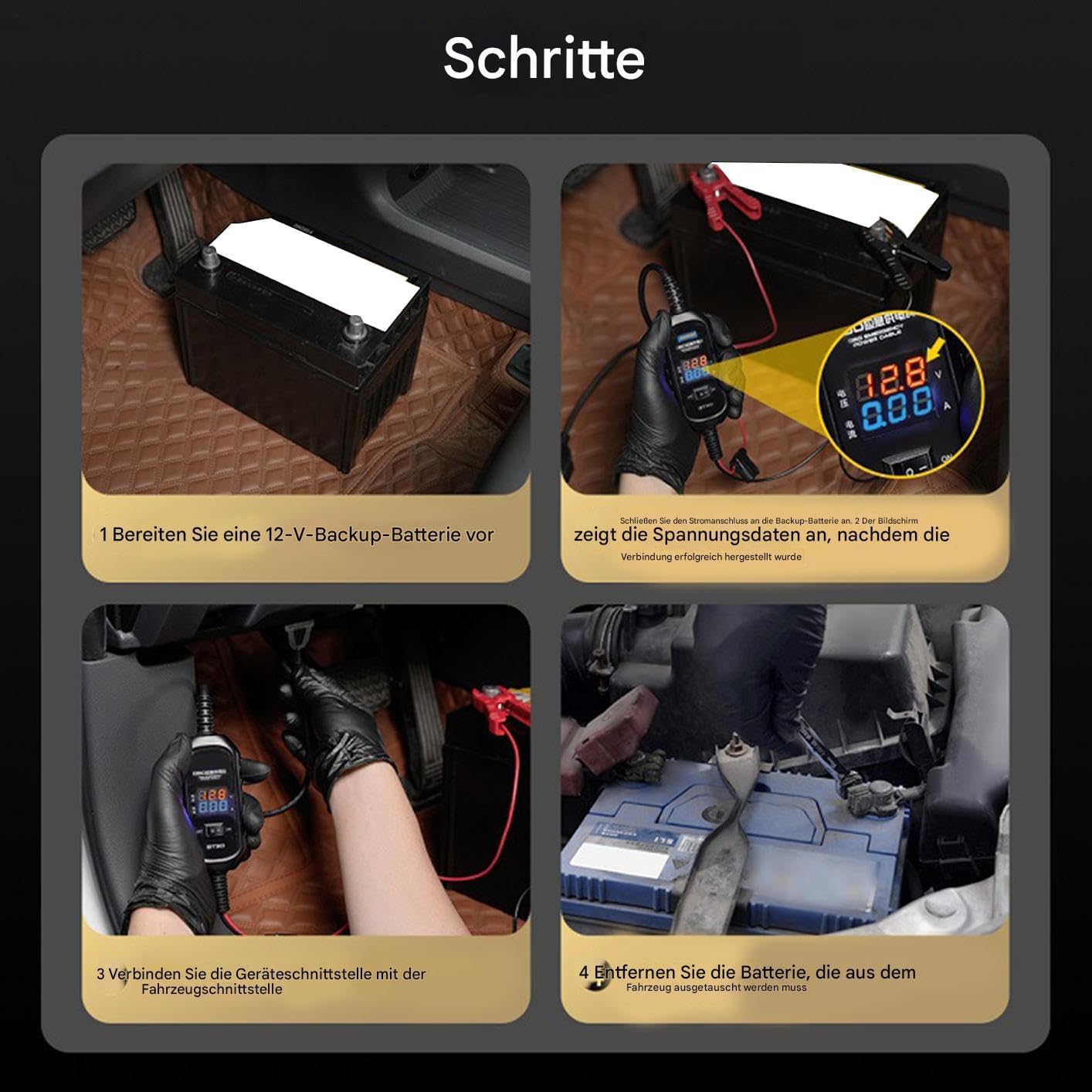 Sauveur De Mémoire Pour Batterie Câble D'Alimentation De Batterie Auto | Accessoires Auto Pour Atelier - Entretien & Réparation Camion Protection