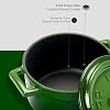 Lava Metal Casting Mini Cookware, 10cm, 0.35 L Volume, Green