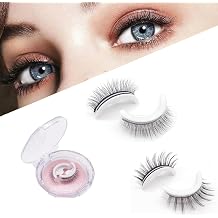 Fourisily Reusable Adhesive Eyelashes, Fourisily Eyelashes, Glazyboo Self Adhesive Eyelashes, Reusable Self Adhesive Eyelashe 01#+03#