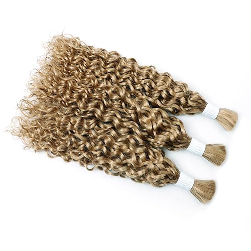 Miniatura 2 de Wtater Wave #27 - Cabello humano trenzado de 3.53 oz, un paquetepaquete de cabello humano a granel para trenzar sin trama, cabello humano micro