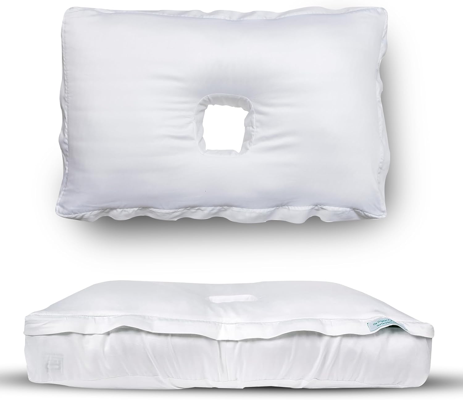 The Original Pillow with a Hole V2 - Your Ear's Best Friend [Made in England]