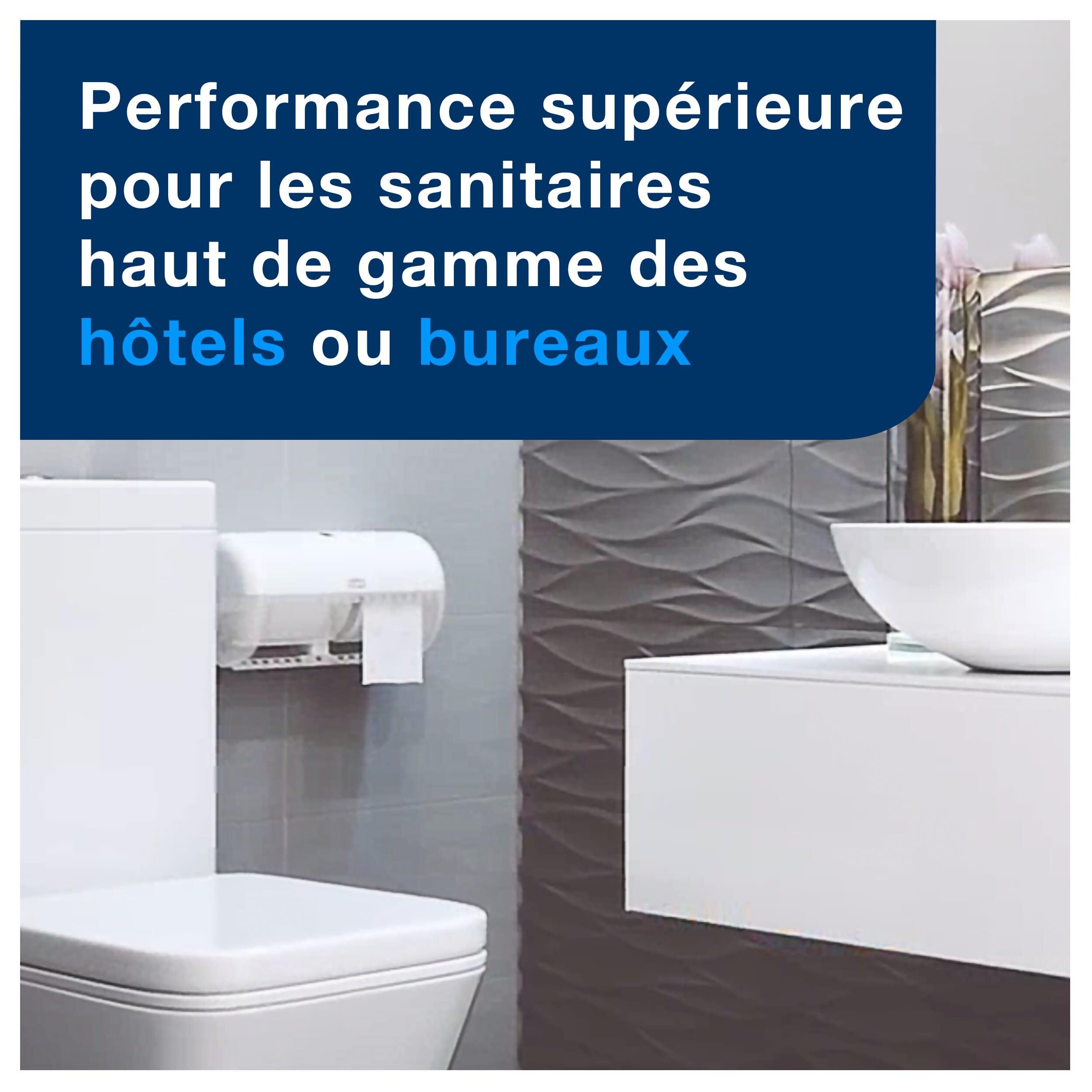 Tork Papier Toilette Rouleau traditionnel extra-doux blanc T4, Premium, 4 plis, 42 x 150 Feuilles, 110406