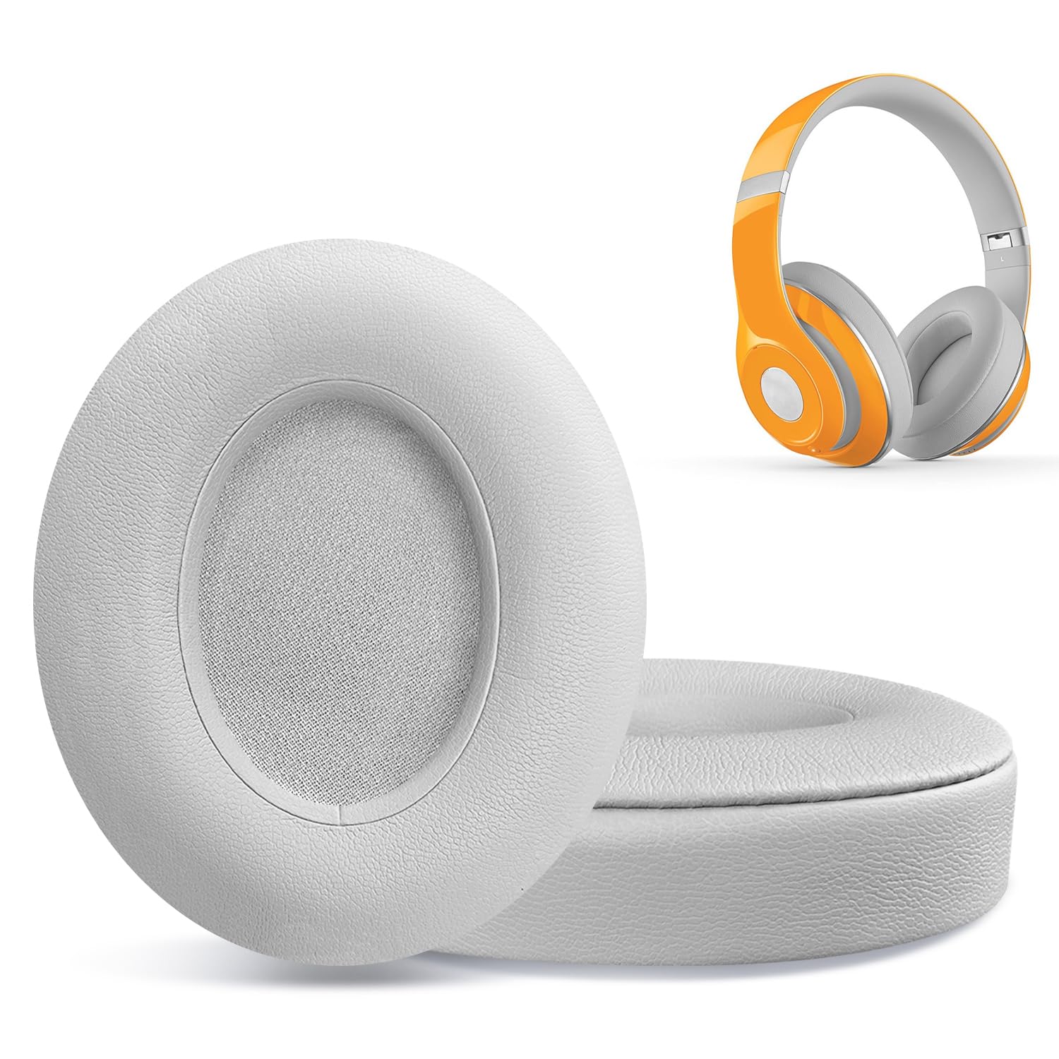 Replacement Ear Pads for Beats Studio 2 & Studio 3 Wired & Wireless Headphones, Ear Cushions, Headset Earpads, Ear Cups Cover with Soft Protein