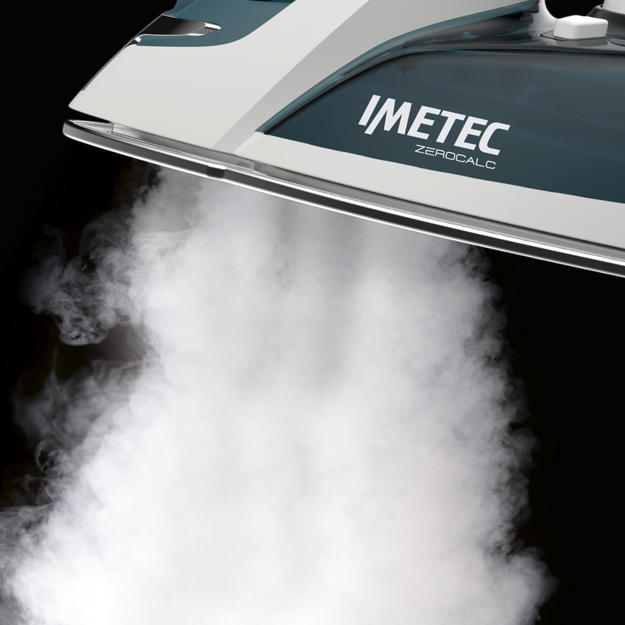 Imetec ZeroCalc Z1 2500 - Ferro da Stiro a vapore - Tecnologia Anticalcare -Piastra Acciaio Inox - 2200 Watt, Colpo Vapore 120 g - Tecnologia a risparmio energetico, Funzione Calc Clean