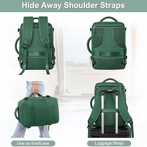 Miniatura 5 de Mochila de viaje, Verde, Viajes