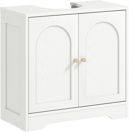 Meuble sous lavabo avec/sans Pédestal Socle 60 x 30 x 65 HOMCOM