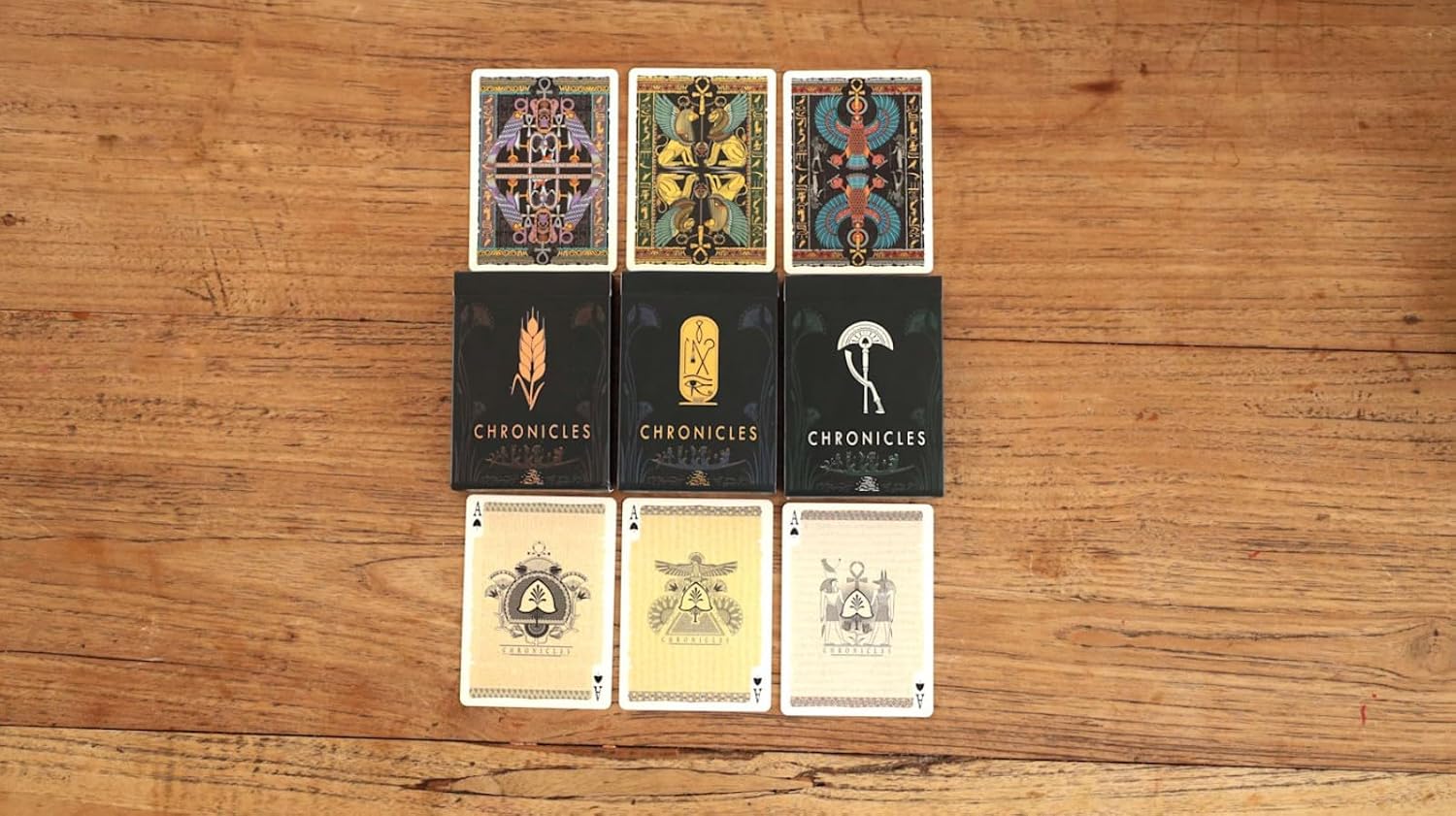 Ancient Egypt Parent Playing Cards (3 Deck Set)
