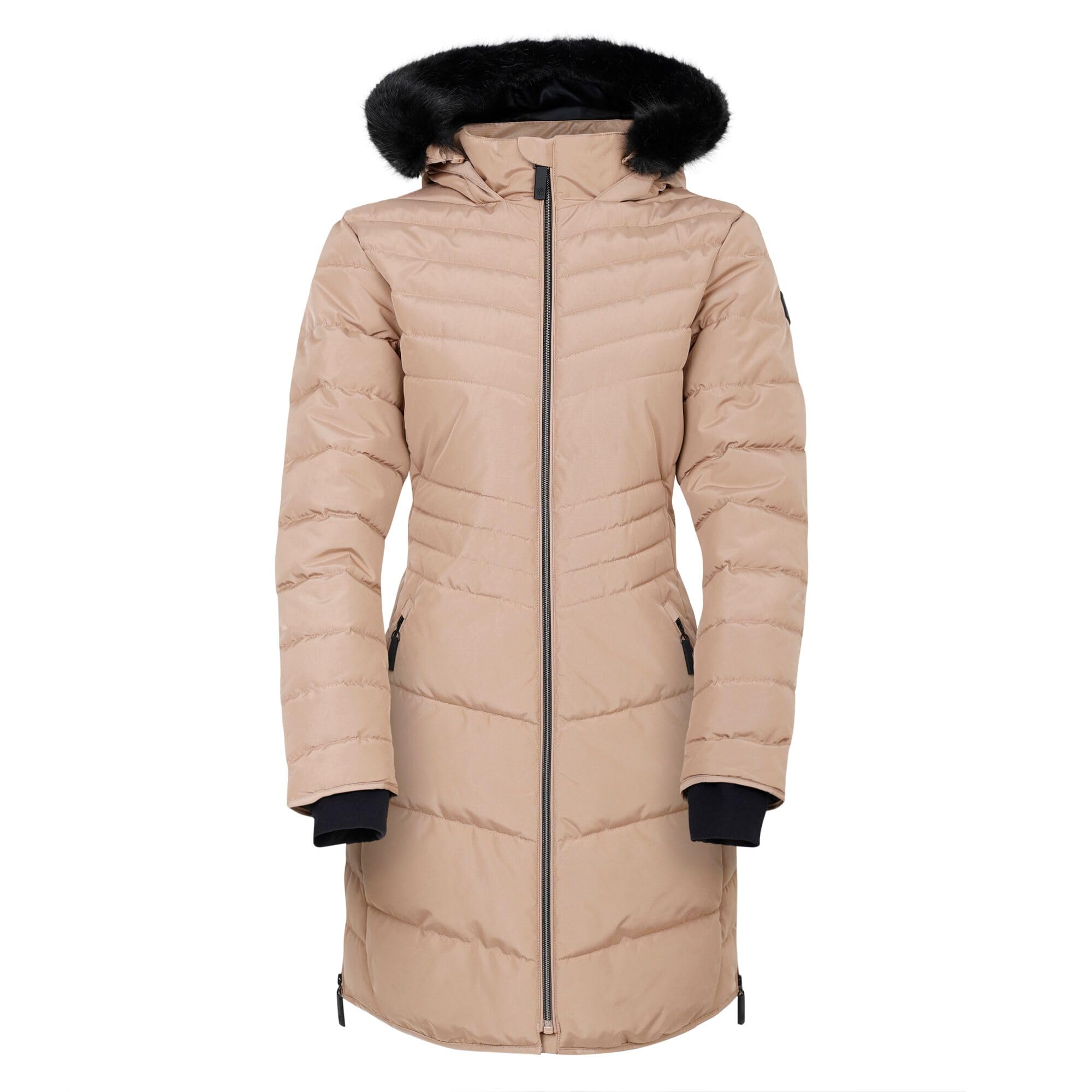 Dare 2b Womens Striking Iv Insulated Jacket, Beige, 14 EU