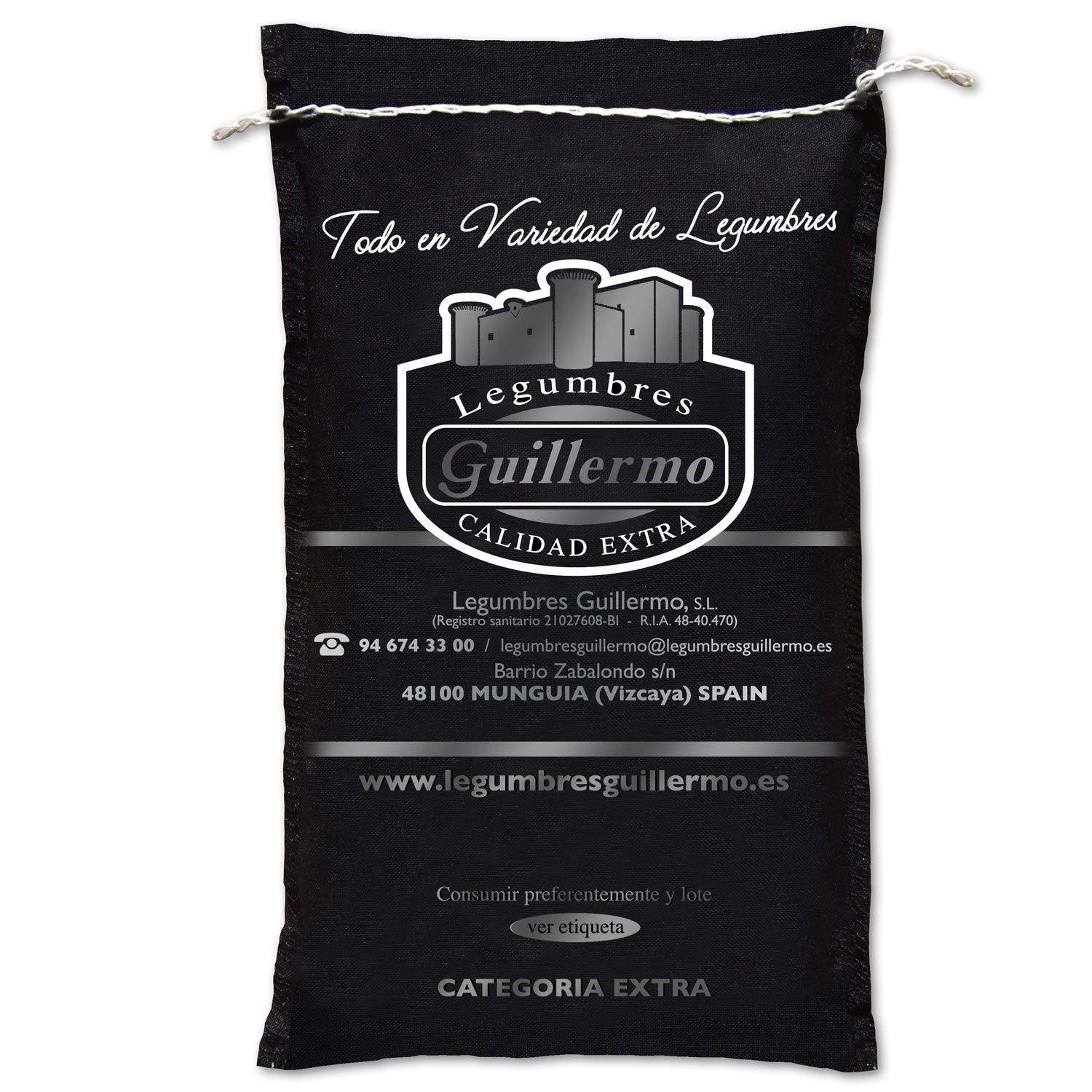 Alubia Negra Saco 500 g Calidad Extra Alto Contenido en Proteína Vegetal