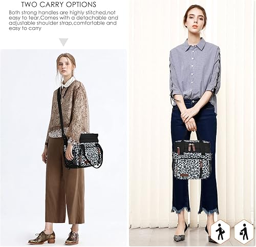 Miniatura 91 de MIYCOO - Lonchera para hombres y mujeres adultos con doble cubierta, a prueba de fugas, con aislamiento, suave, grande, hielera para el trabajo