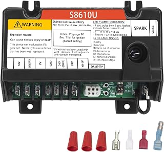 Apzte S8610U Furnace Control Board - Compatible with Honeywell S8610U3009 S8610U1003 Universal Intermittent Pilot Ignition Module