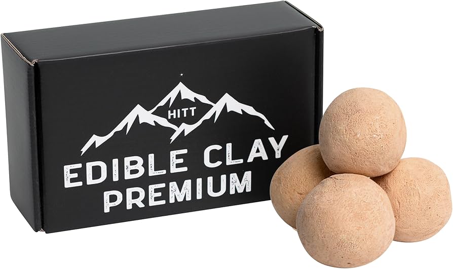 Amazon.com: HITT Premium Edible Clay Balls — Natural White and Red