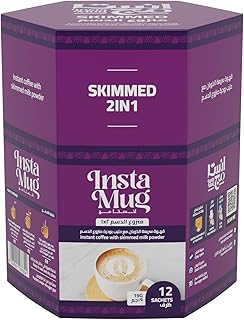 قهوة مع حليب بودرة منزوع الدسم من انستاماج - 19 جرام