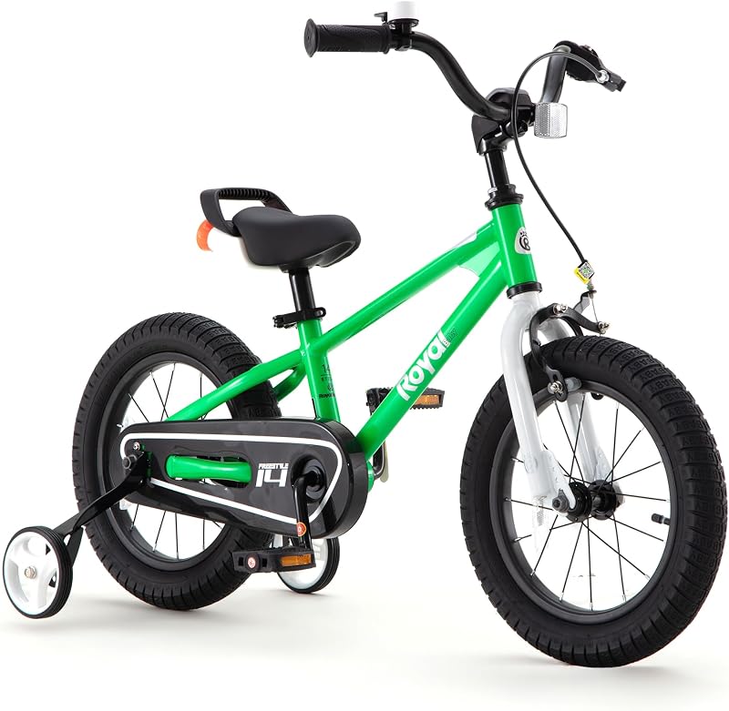 Bicicleta infantil RoyalBaby Freestyle para niños y niñas de 3 a 10 años | 12 14 16 pulgadas con ruedas de entrenamiento, 18 pulgadas con soporte