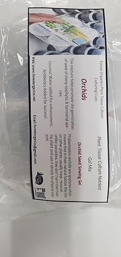 Vista 2 de Forest Organics Semillas de orquídeas Sembrado Medio Planta Media Cultivo Vasos de Gel Pre-esterilizado Producto listo para usar (4)