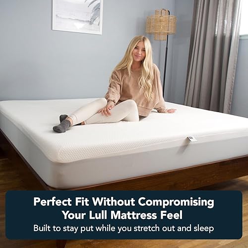 Miniatura 7 de Lull - Protector de colchón, impermeable, resistente a las manchas e hipoalergénico