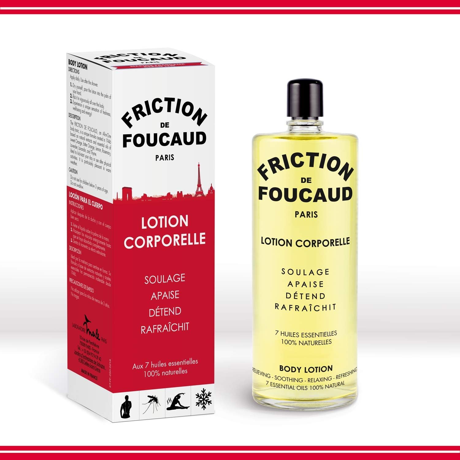 Friction de Foucaud Energising Body Tonic 500ml