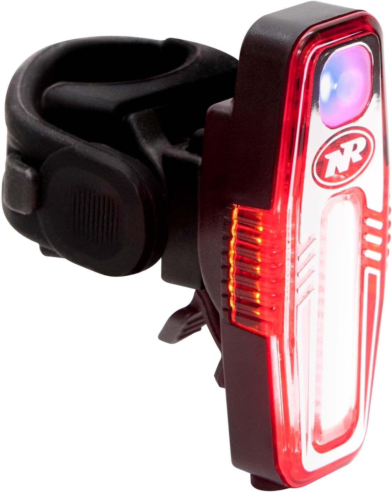Sabre 110 Rear Bike Light LED USB Rechargeable Bicycle Taillight Water Resistant Road City Commuting Cycling Safety, Red (5093)