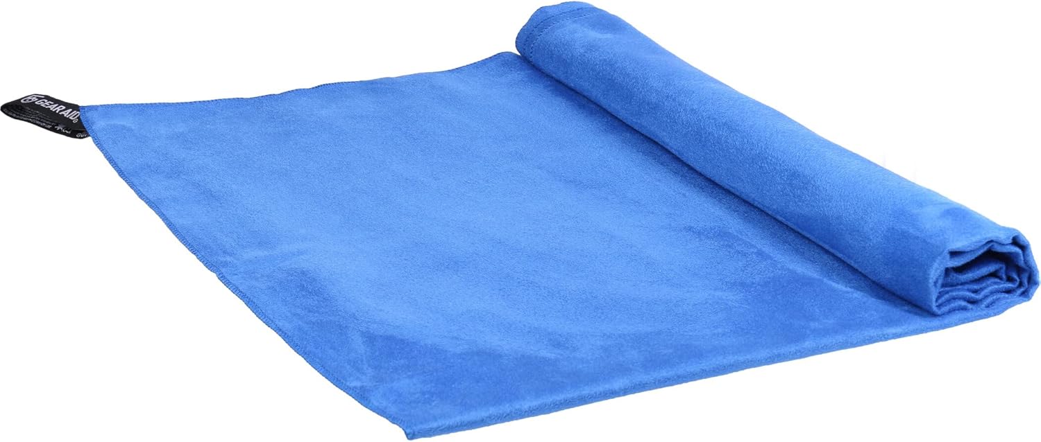 Gear AID Quick Dry Microfiber Towel for The Gym, Travel and Camping, 20"x40"