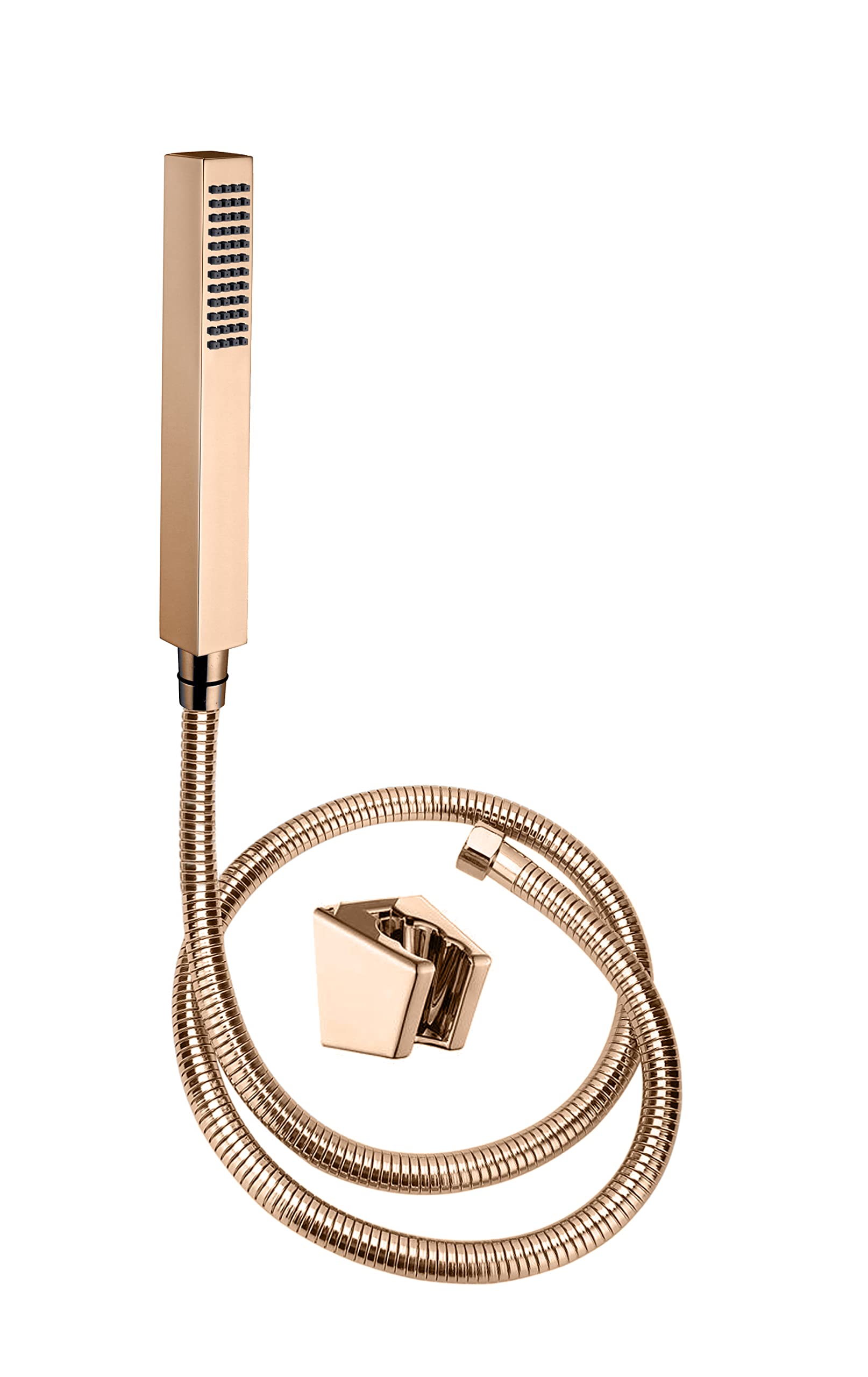 Aquieen Luxury Series Kubix Hand Shower with 1.5 Meter Shower Tube & Wall Hook (Rose Gold) (B0B5PG2RV6) Amazon Price History, Amazon Price Tracker