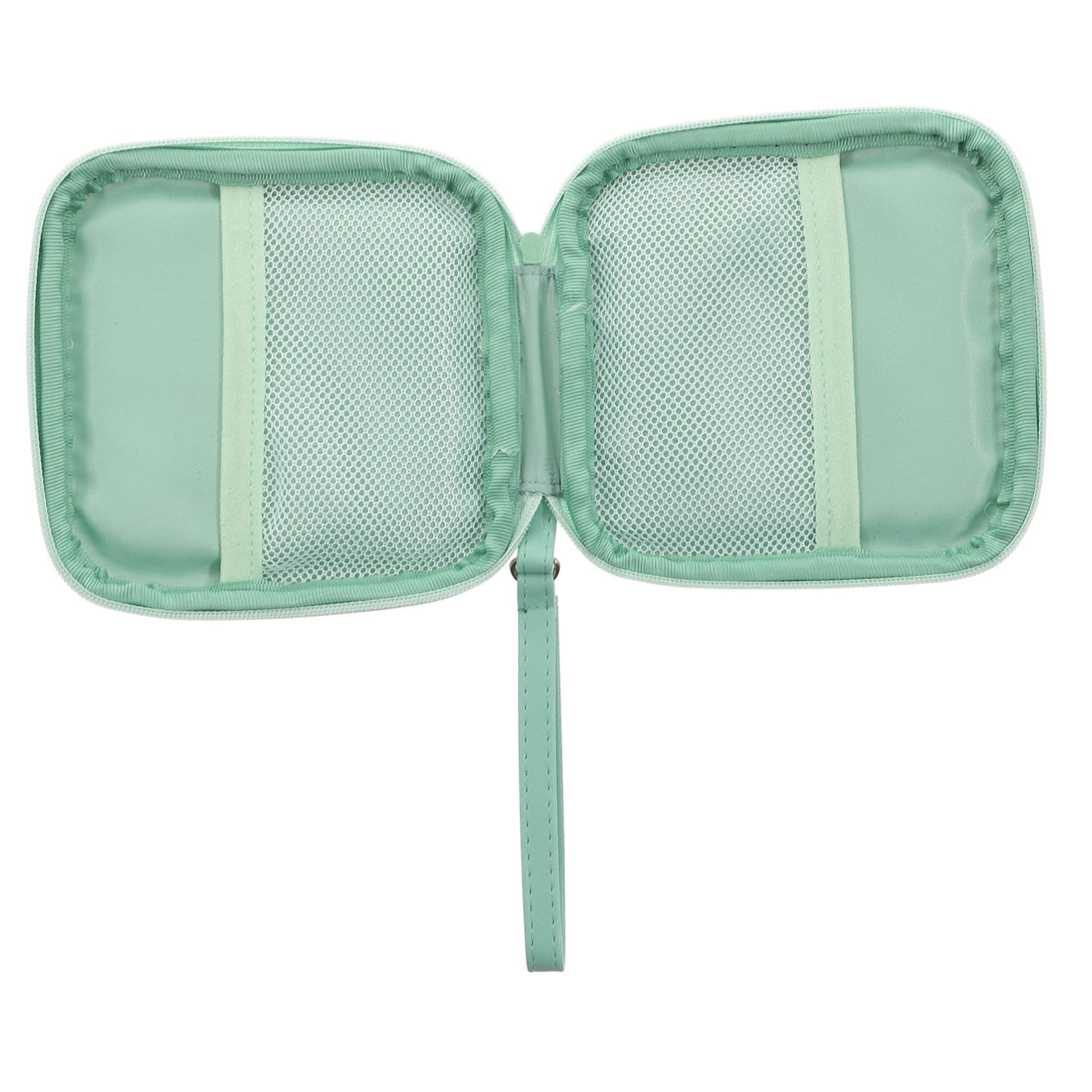Gadpiparty 5piezas Bolsa Organizadora Portátil para Cables y Accesorios Electrónicos Estuche De Almacenamiento Capacidad Adecuada Fácil Cierre Cremallera para Auriculares y Cargadores