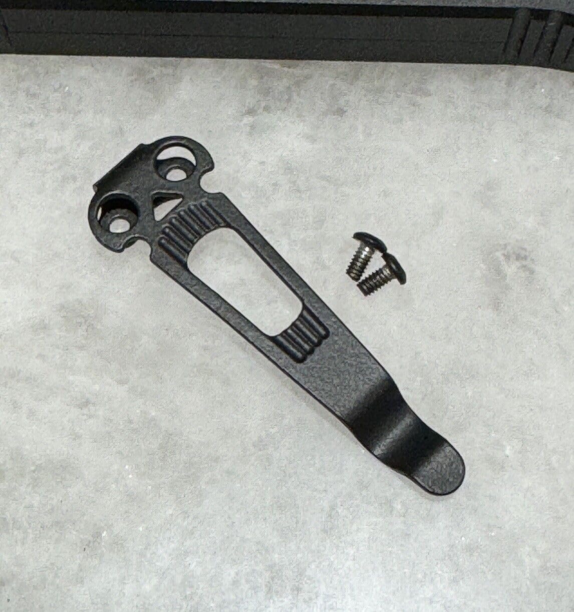 Generic Black Steel Pocket Clip for Streamlight Wedge 88810 88811 XT 88812 Flashlight