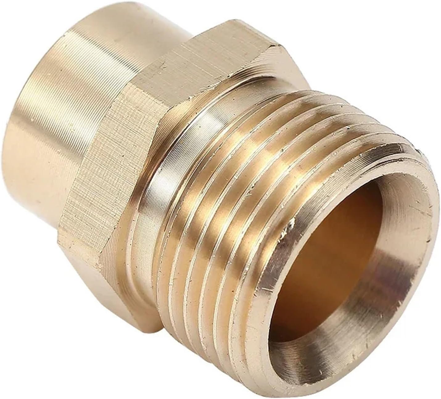 Pipe Fitting 10pcs High Pressure Washer 1/4 F - M22 Quick Connect Coupler Adapter Car High Pressure Washer Connector for Water Oil Gas