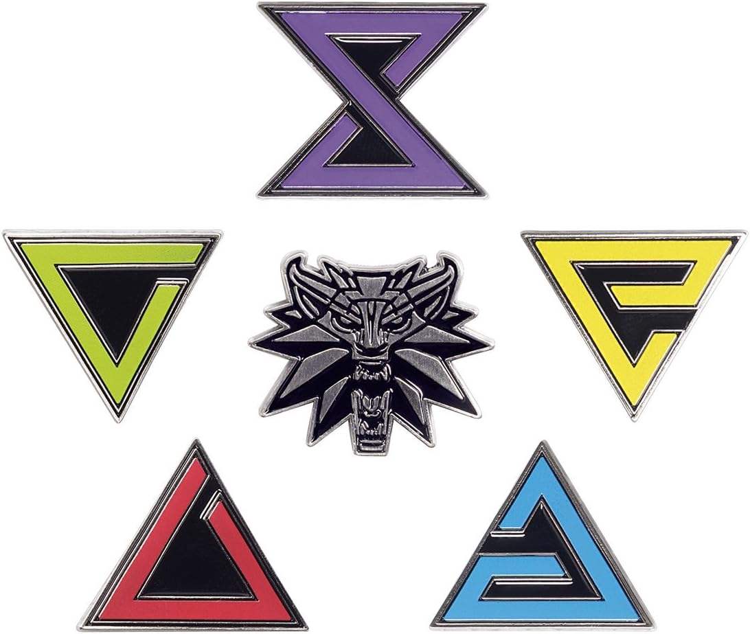 Deluxe The Witcher Wild Hunt Enamel Pin Set