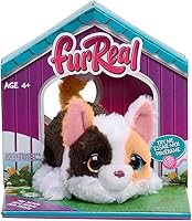 furReal My Minis Interactive Kitty Toy - 5" Plush Calico Cat with Tail Wag, Head Bob for Kids 4+ Portable Fun