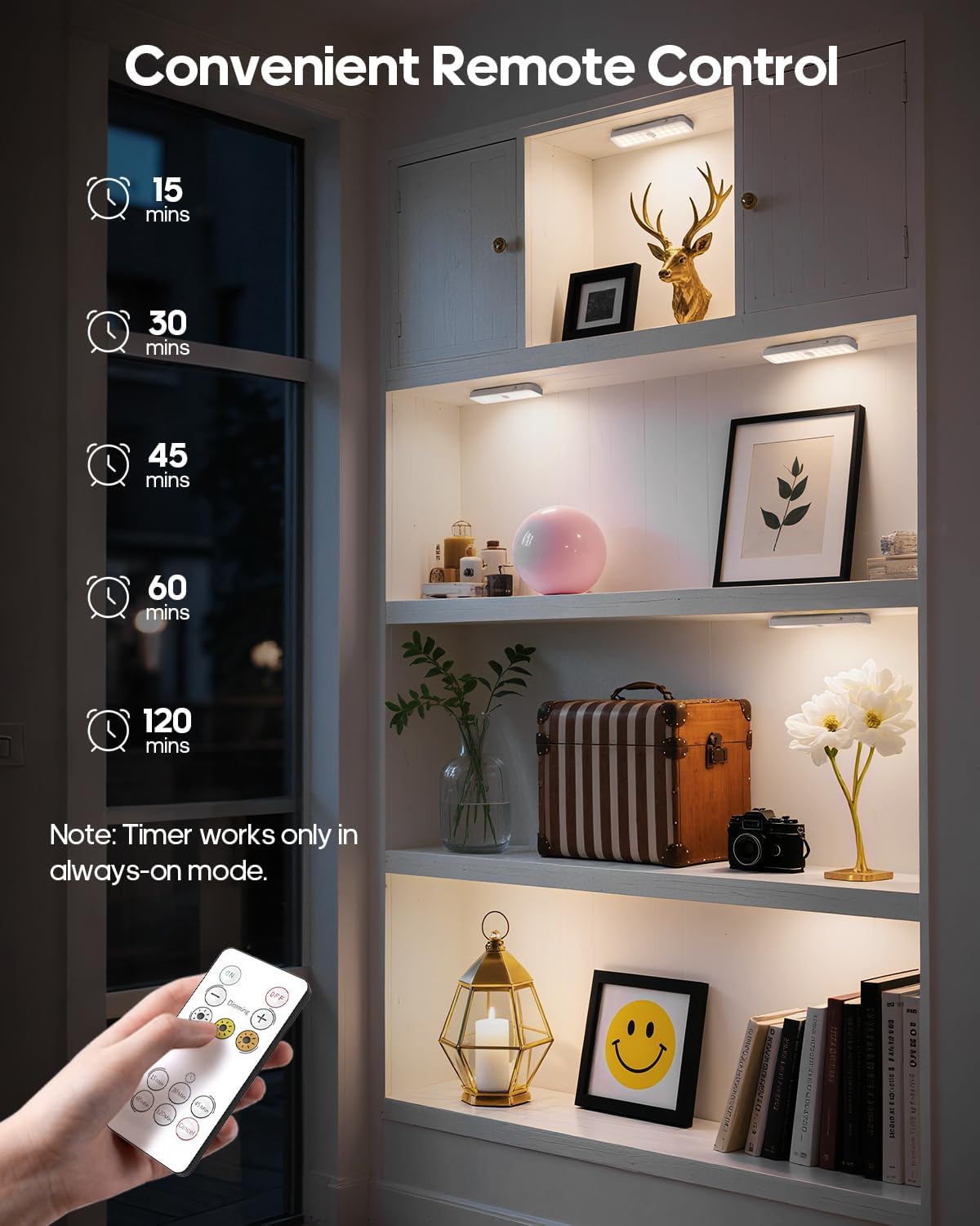 6 Pack Under Cabinet Lighting Wireless with Charging Station, Small 6'' Led Rechargeable Motion Sensor Light Indoor, 3CCT Dimmable Closet Light, Under Counter Light for Pantry, Bookshelf, Stair