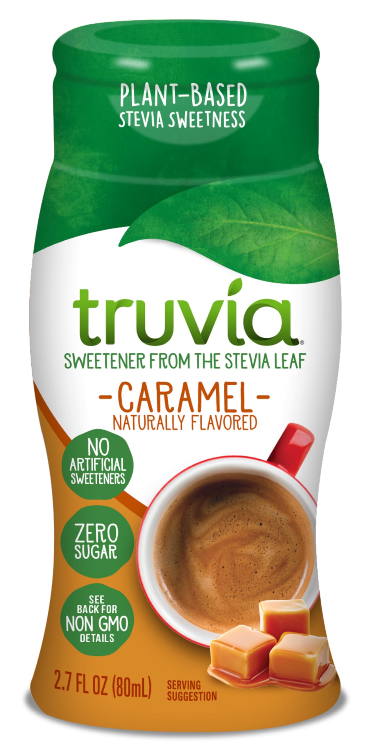 TRUVIA Süßstoff flüssiges Karamell, 76,5 g