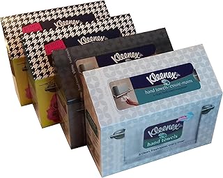 Disposable Kleenex Hand Towels White