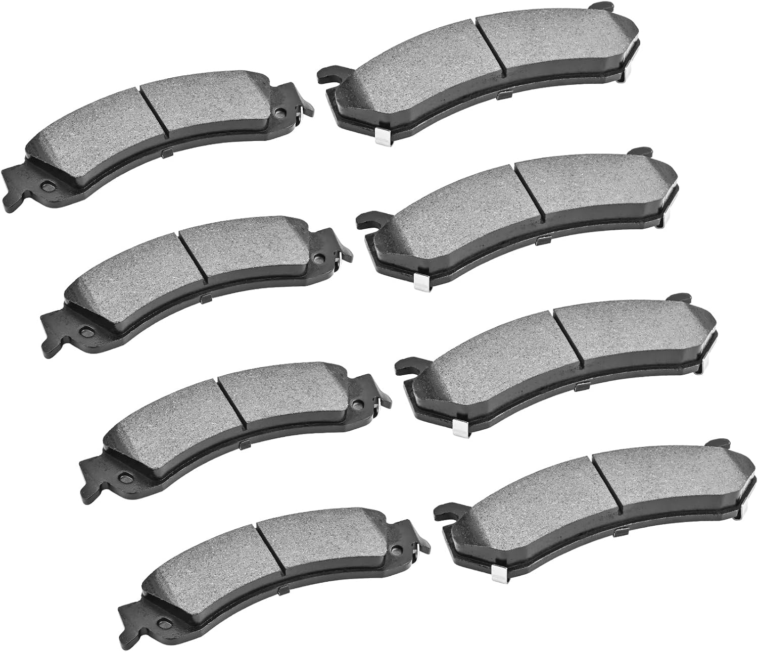 Ceramic Disc Brake Pad for 2001-2005 Chevy Silverado 1500, for 2000-2006 Tahoe/Suburban 1500, for 2002-2006 Avalanche 1500, for CadillacEscalade EXT ESV, for GMC Sierra 1500, for Yukon XL 1500