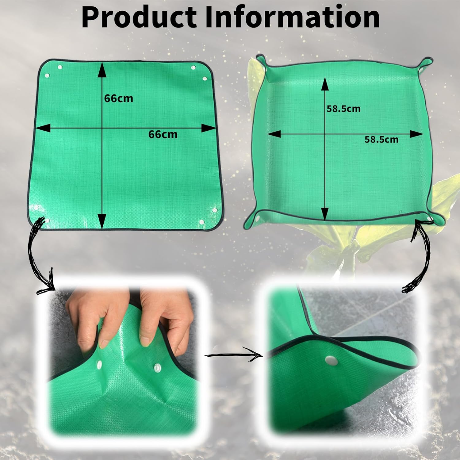 2026 Upgraded All-in-One Gardening Tool Kit: Thickened Repotting Mat, 12-Hole Punch Tools, Handheld Seed Planter & Spreader, 10 Pcs for Precise Sowing Indoor/Outdoor Ideal Gift for Planting Enthusiast