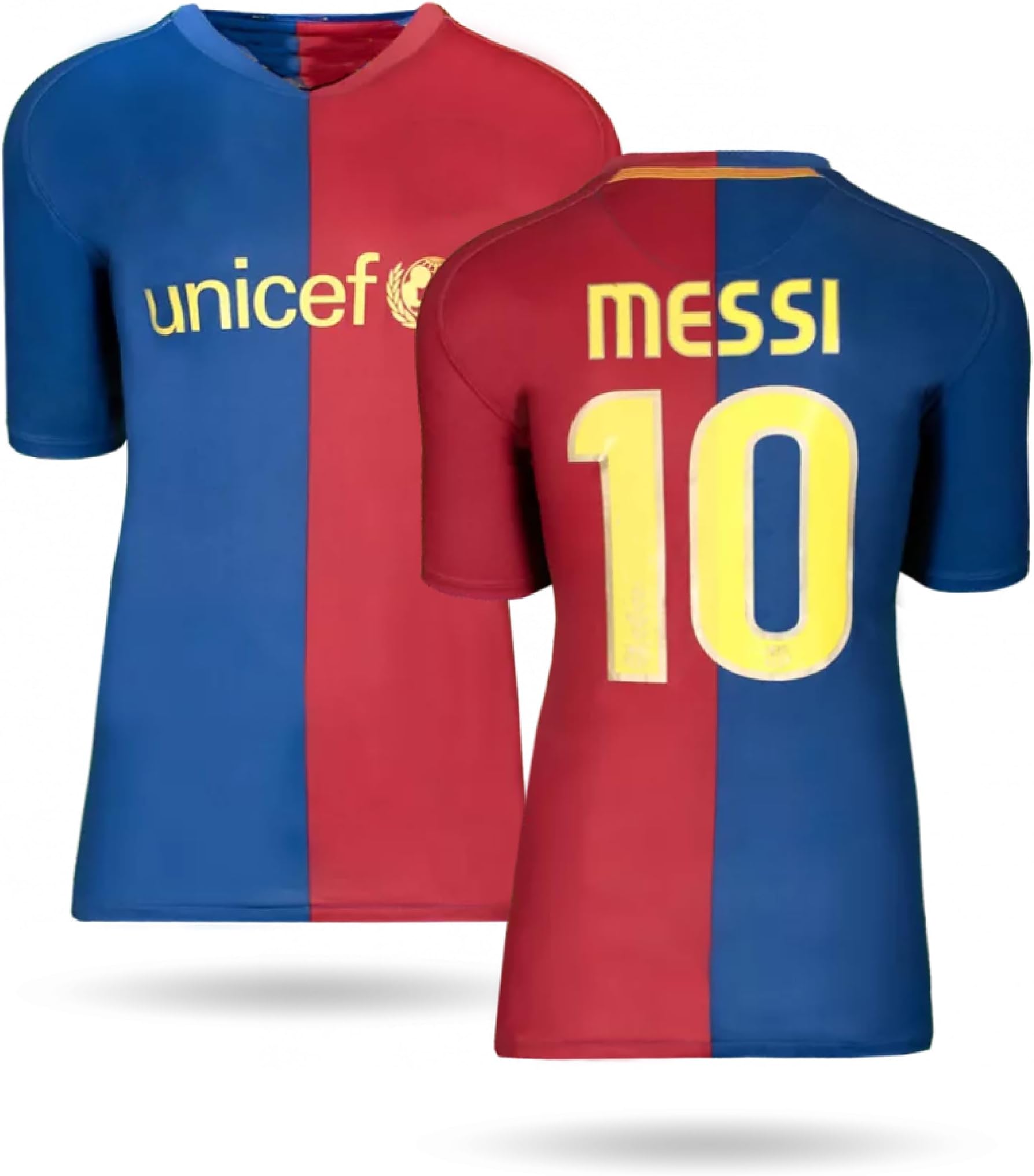 Lionel Messi Jersey 10 Number Football Jerseys Old Club Team Men's Home Jersey