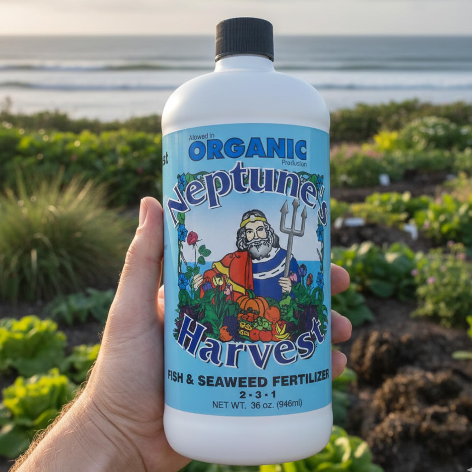 Amazon.com : Neptune's Harvest Fish & Seaweed Liquid Fertilizer (2