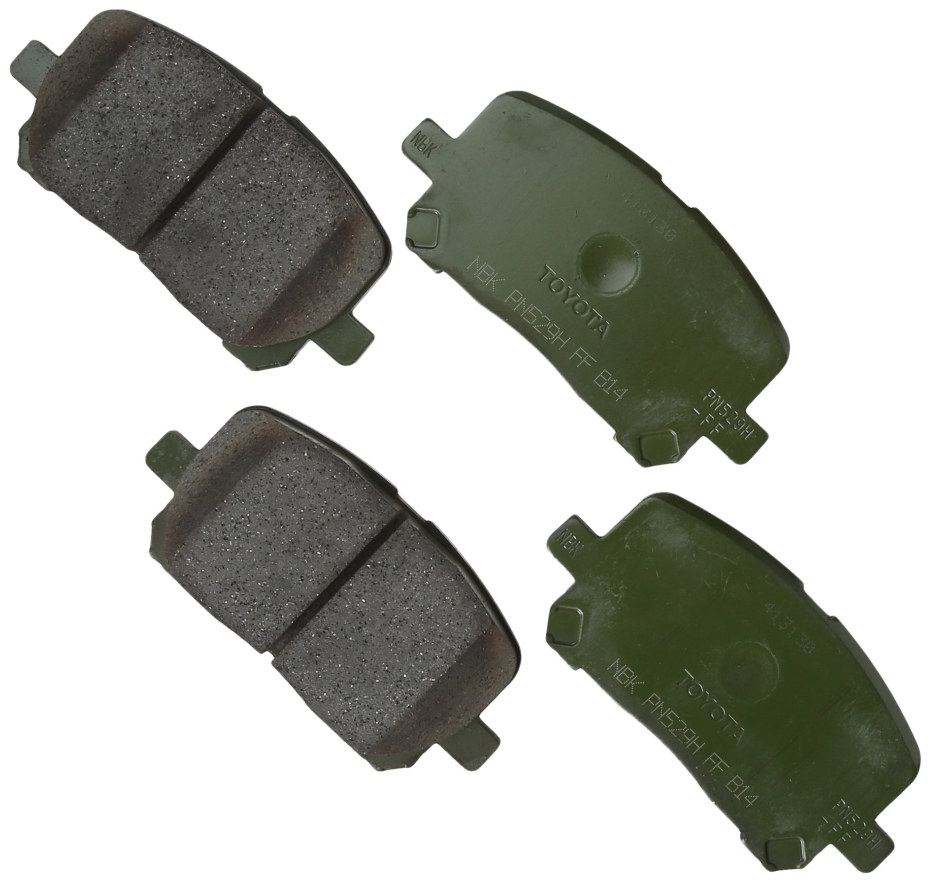 Toyota Genuine Parts - Pad Kit, Disc Brake (04465-02070)