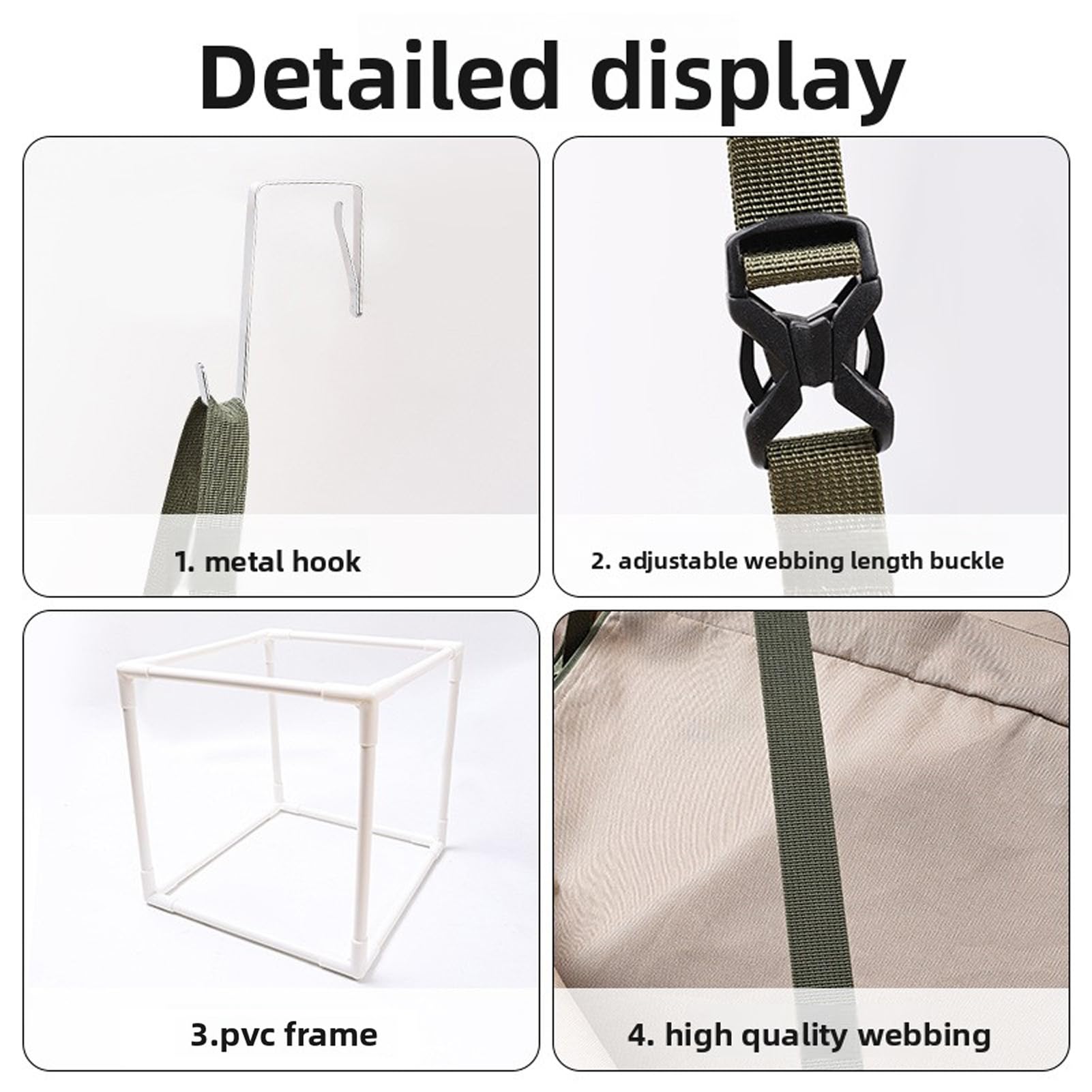 aqxreight Hamaca Colgante para Gatos, Doble Capa, Cómoda, a Prueba de Lluvia, Ventana para Gatos, Casa con Percha para el Diseño del Hogar, lo Que Garantiza Que su Gato Cuelgue la Hamaca, Cama para