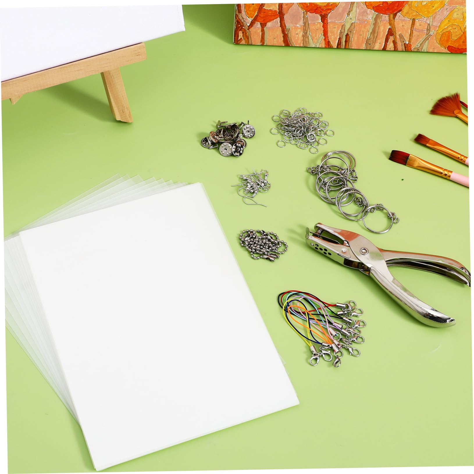 KOCKSHION Kit Portachiavi Creativi per Ragazzo Ragazza, Bops