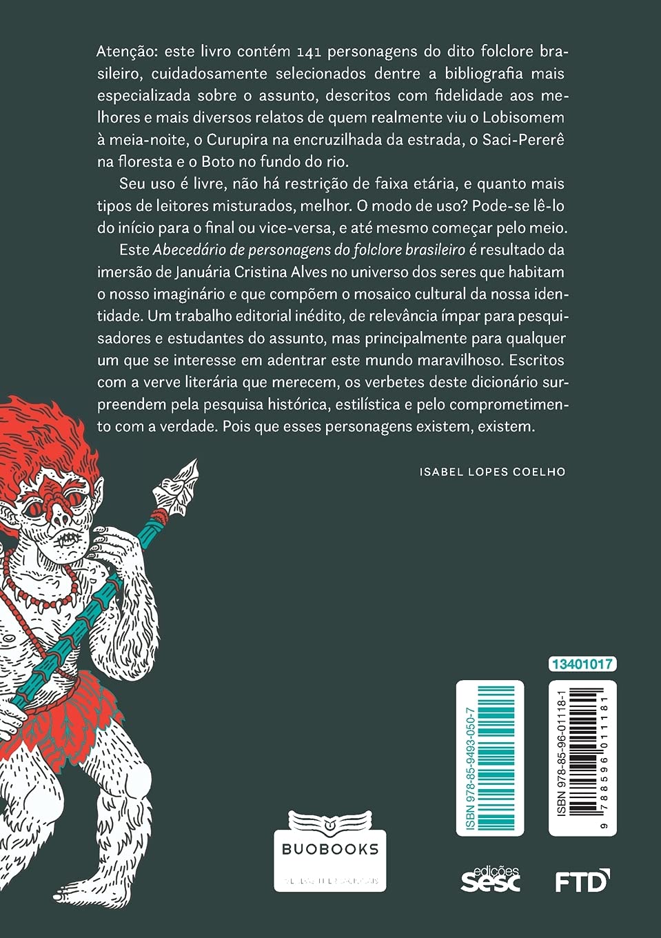 Abecedário de personagens do Folclore Brasileiro