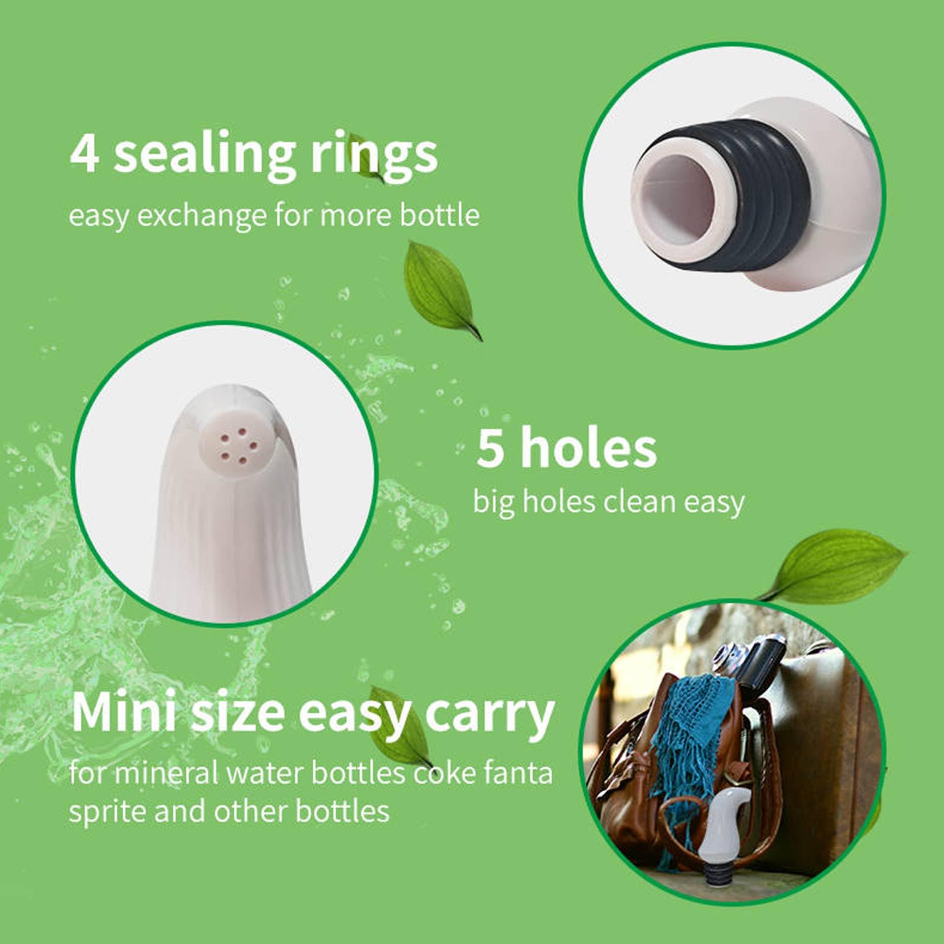 Bidet da viaggio portatile |Spruzzatore doccetta pulizia igienica wc | Doccino campeggio, camper | Post parto e cura bambino | Emorroidi, mestruazioni, prurito intimo, lavaggio anale. Azzurro