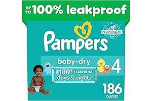 Pampers Night Diapers - Size 4