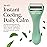 Kitsch Ice Roller for Face - Stainless Steel Face Ice Roller to Reduce Puffiness, Redness & Headaches - Cooling Facial Roller for Skin Care, Irritation Relief & Spa-Like Experience at Home - Mint