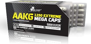 Olimp Labs AAKG Capsules, 1250 Extreme, Pack of 300 Mega Capsules