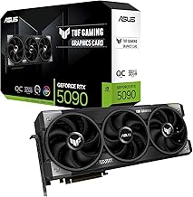 TUF Gaming GeForce RTX 5090 OC Edition 32GB GDDR7 Gaming Graphics Card (Nvidia GeForce RTX5090, 3.6 Slot Design, PCIe 5.0, 2X HDMI 2.1b, 3X DisplayPort 2.1a, TUF-RTX5090-O32G-GAMING)